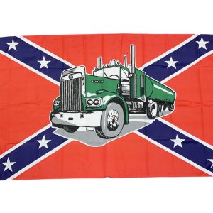 Confederate w/ Truck 36x60 Flag