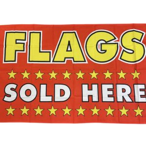 Flag Sold Here 36x60 Flag