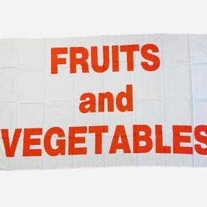 Fruits & Vegetables 36x60 Flag