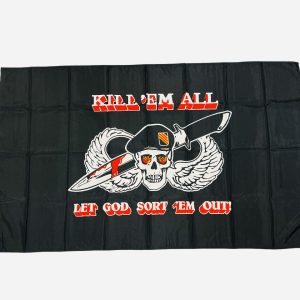Kill Em All 36x60 Flag