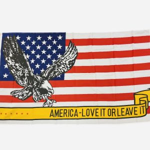 US Eagle (Love it or Leave it) 36x60 Flag