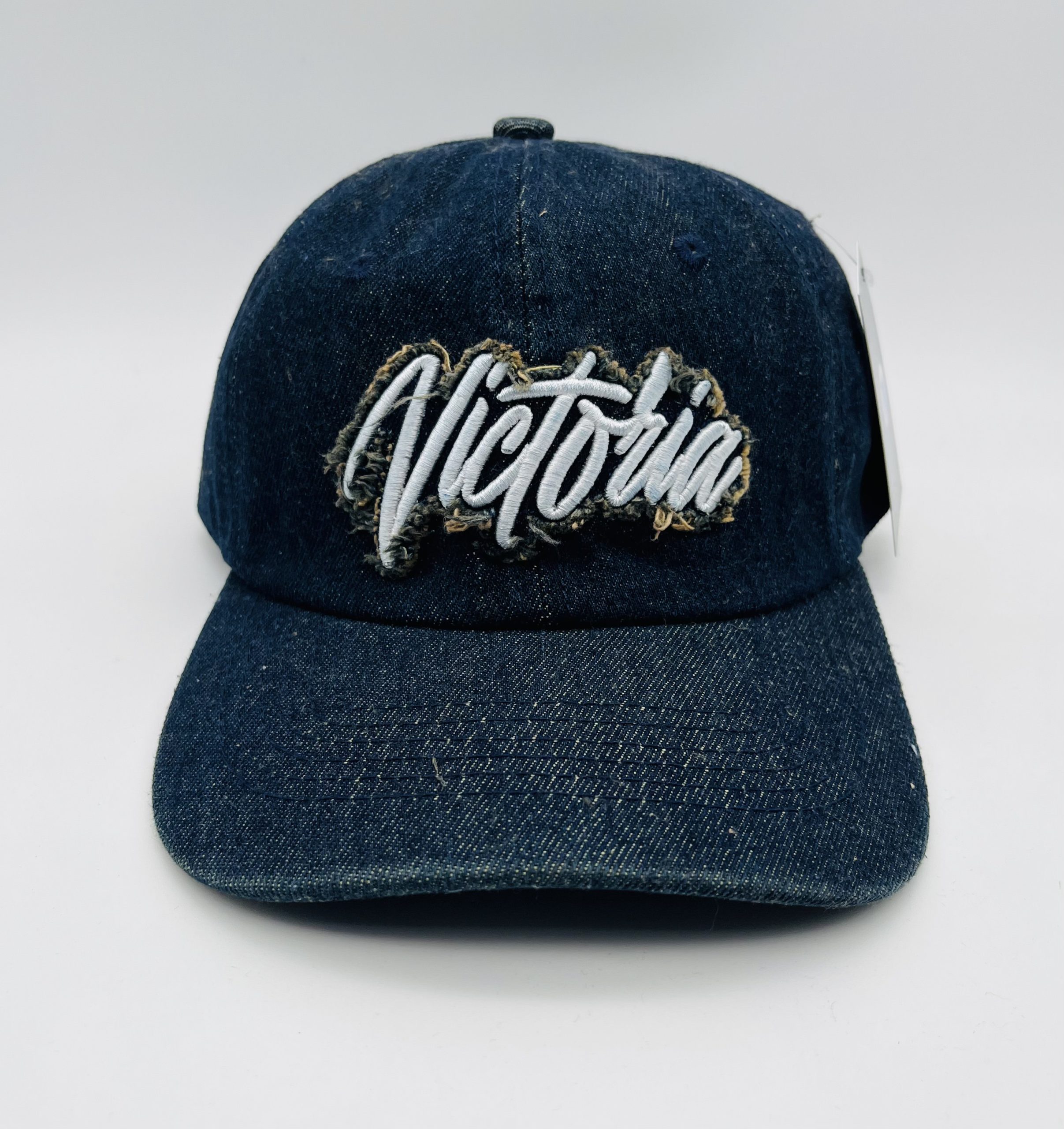 Victoria Washed Denim Baseball Cap (Assorted) - Image 2
