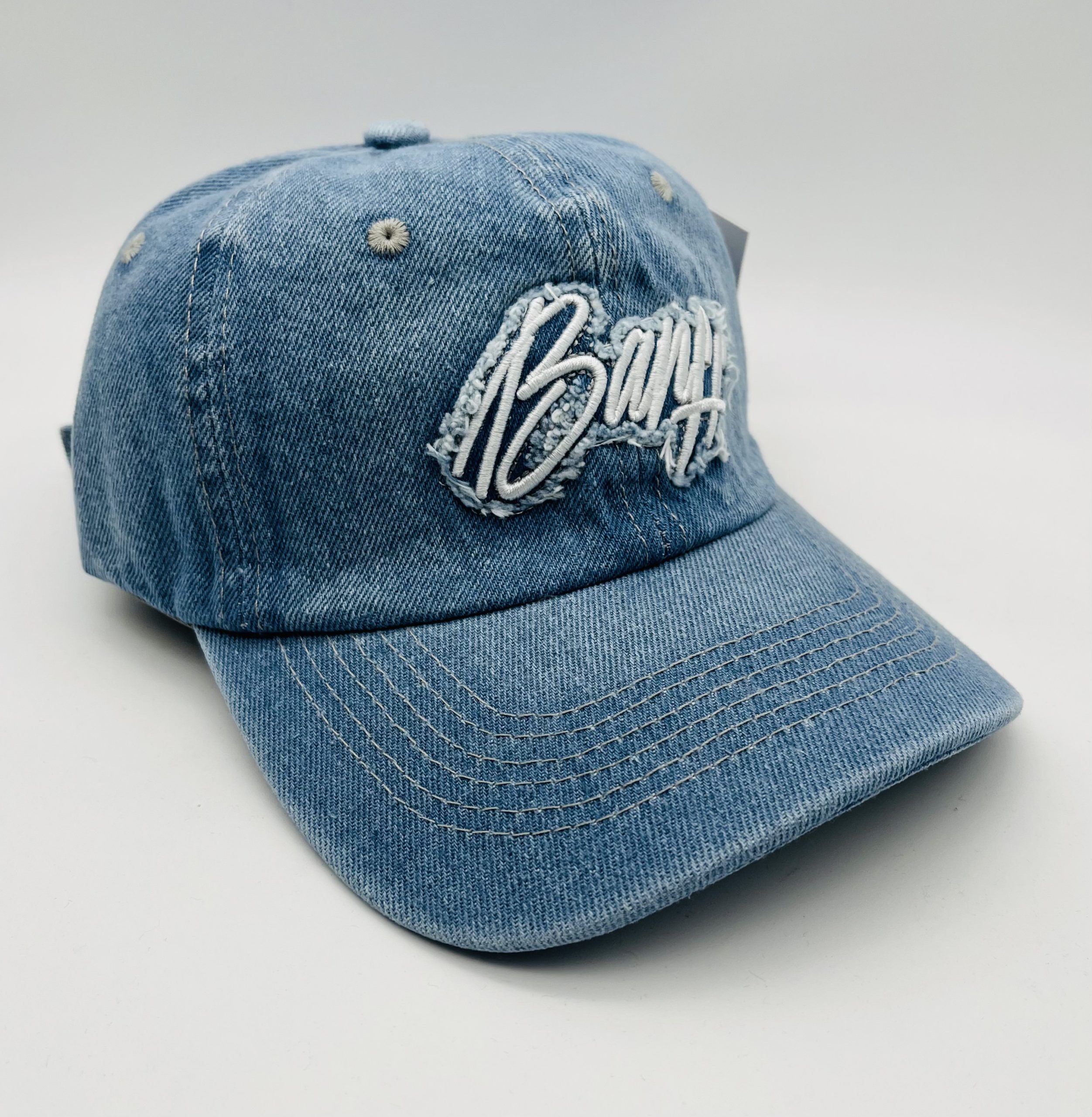 Banff Washed Denim Baseball Cap (Assorted) - Image 9