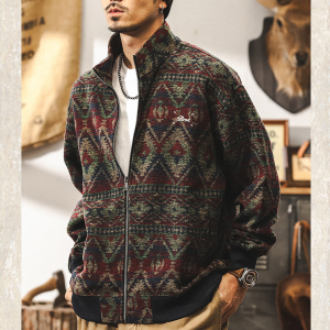 Mountain Timber Pattern Jacket