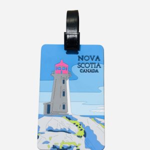 Nova Scotia Lighthouse Travel Luggage Tag