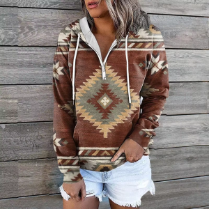 Prairie Ridge Pullover (Brown)