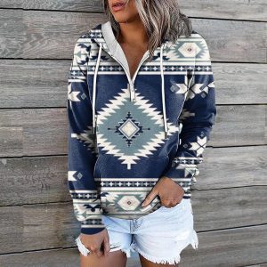 Prairie Ridge Pullover (Blue)