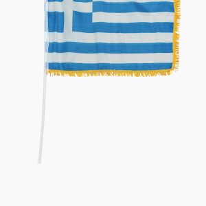Greece 12x18 Flag (Fringe)