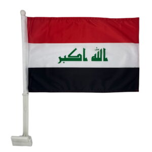 Iraq Car Flag