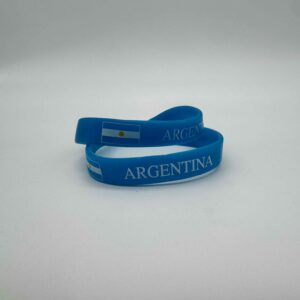 Argentina Silicone Bracelet (Blue)