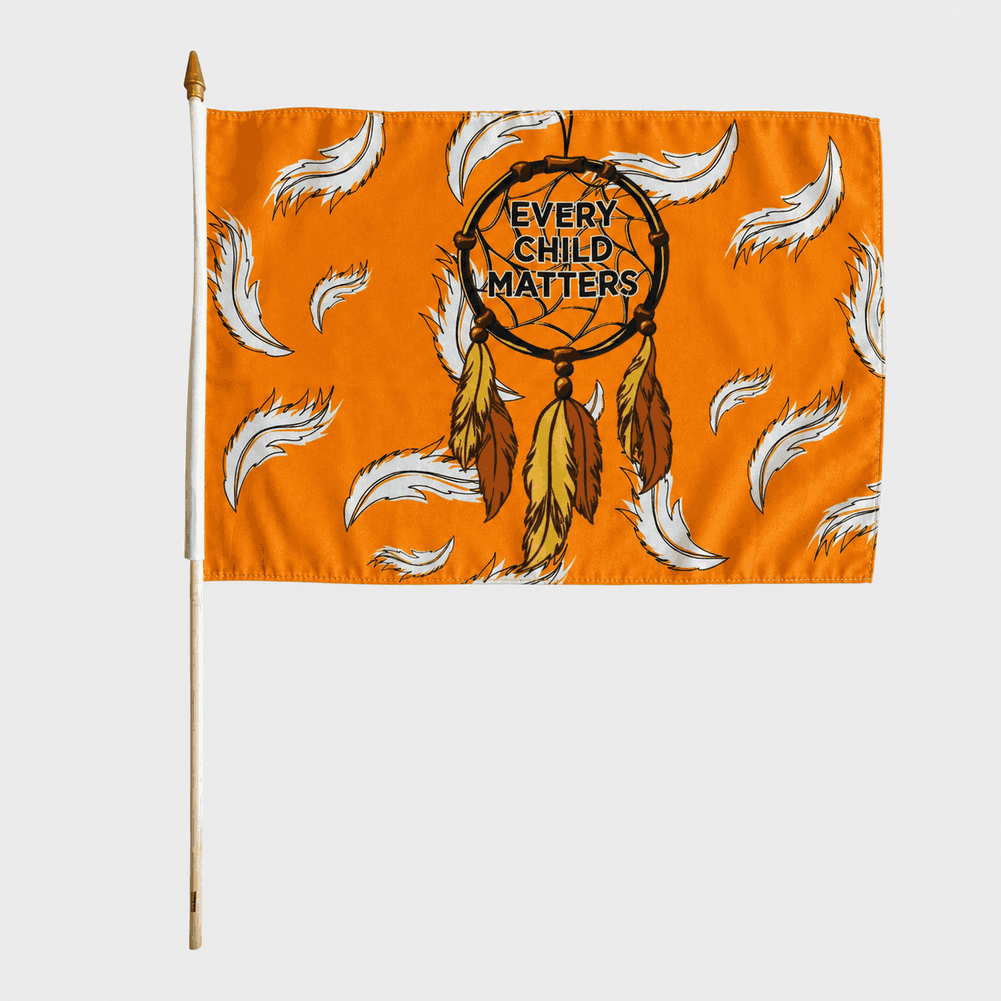 Every Child Matters (Dreamcatcher) 12×18 Flag