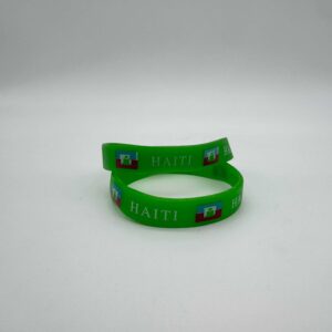 Haiti Silicone Bracelet (Green)