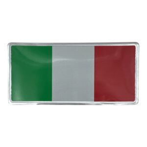 Italy Flag Metal Sticker