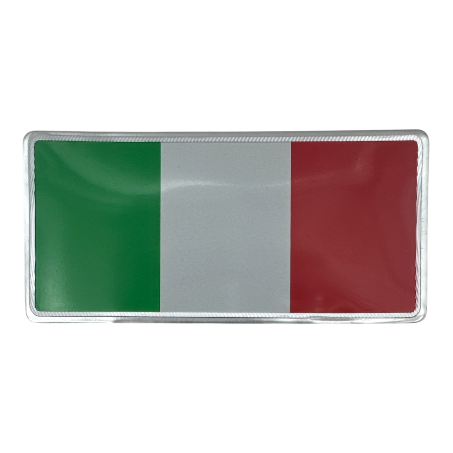 Italy Flag Metal Sticker
