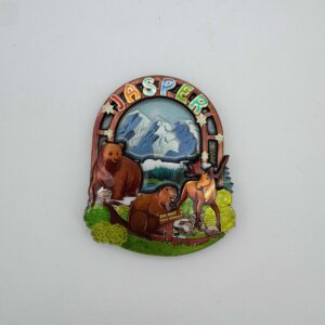 Jasper Wildlife Arch Scenic Magnet