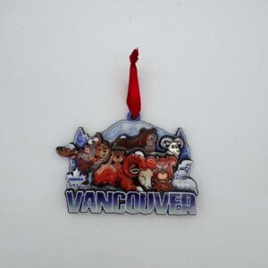 Vancouver Wildlife Winter Peak Ornament