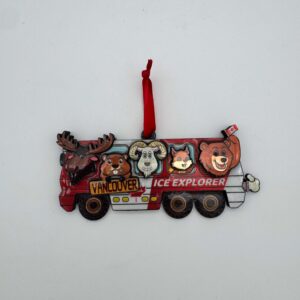 Vancouver Explorer Tour Bus Ornament