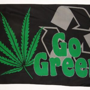 Go Green 36x60 Flag