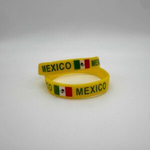 Mexico Silicone Bracelet (Yellow)
