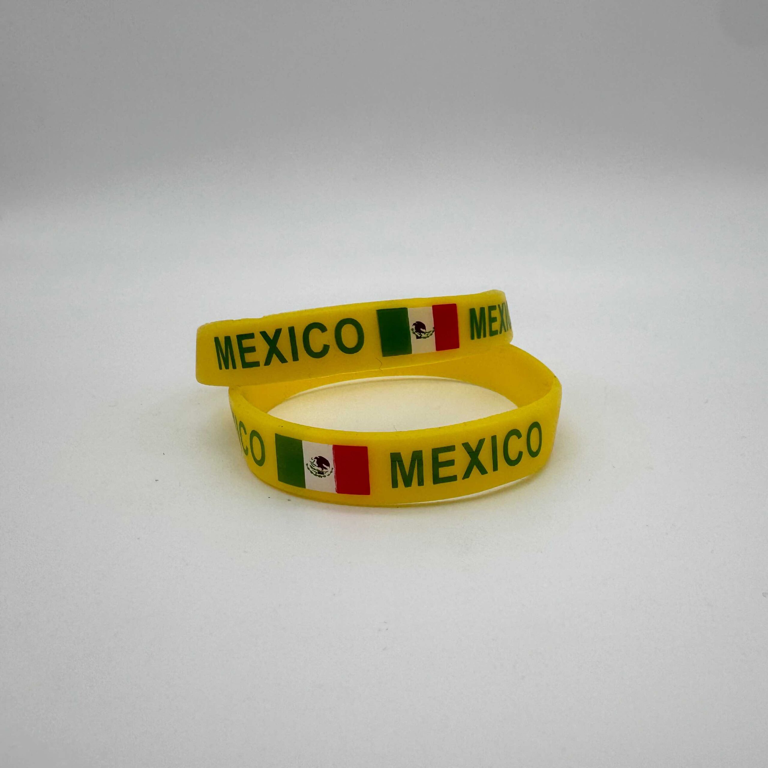 Mexico Silicone Bracelet (Yellow)