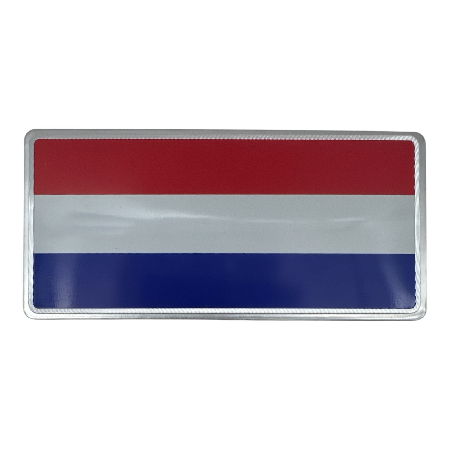 Netherlands Flag Metal Sticker