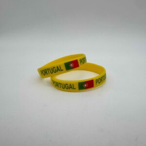Portugal Silicone Bracelet (Yellow)