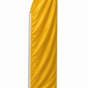 Gold 30"x138" Swooper Flag