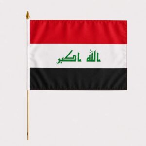 Iraq 12x18 Flag (New)