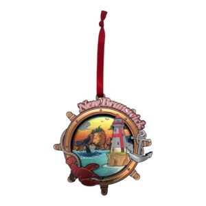 New Brunswick Lighthouse & Lobster Ornament