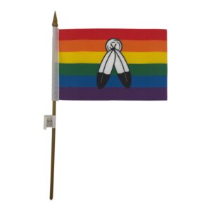 Two Spirit 4x6 Flag