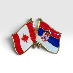 Serbia Friendship Pin